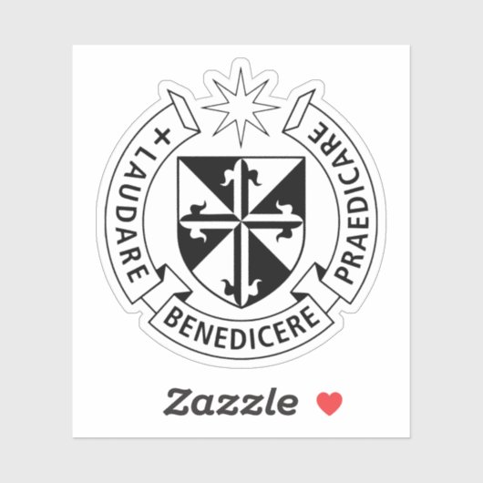 Dominicaanse Orde Vinyl Sticker (Vel)