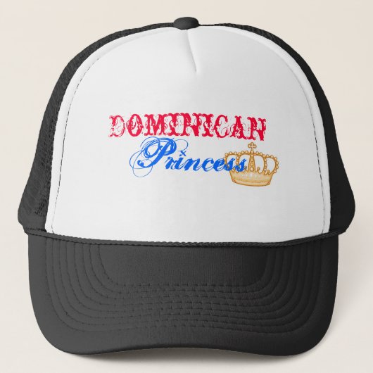 Dominicaanse Princess Trucker Pet (Voorkant)