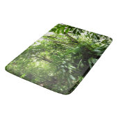 Dominicaanse Regenwoud I Tropische Groene Natuur Badmat (Gekanteld)