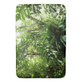 Dominicaanse Regenwoud I Tropische Groene Natuur Badmat (Voorkant Verticaal)