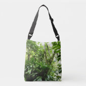 Dominicaanse Regenwoud I Tropische Groene Natuur Crossbody Tas (Voorkant)