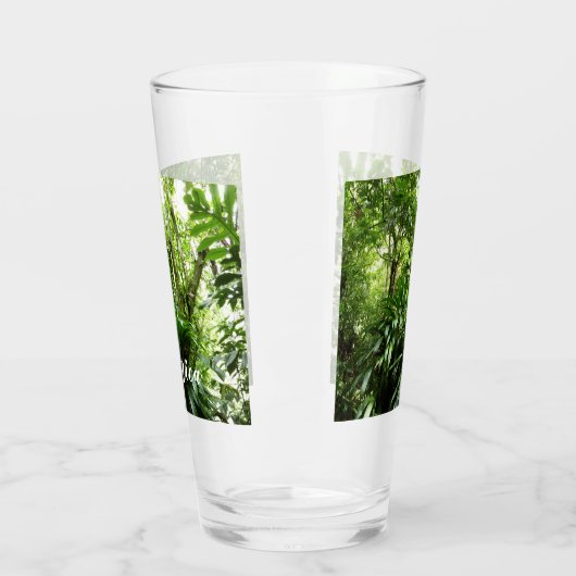 Dominicaanse Regenwoud I Tropische Groene Natuur Glas (Links)