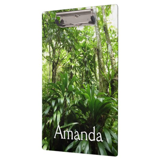 Dominicaanse Regenwoud I Tropische Groene Natuur Klembord (Links)