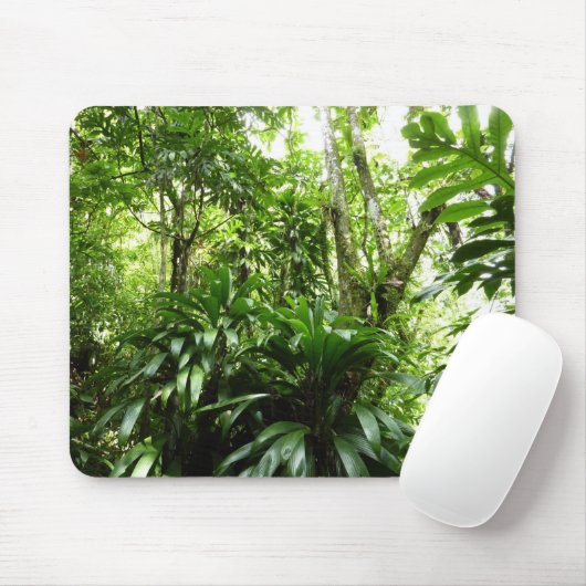 Dominicaanse Regenwoud I Tropische Groene Natuur Muismat (Met muis)