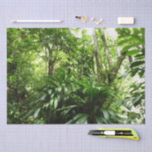 Dominicaanse Regenwoud I Tropische Groene Natuur Tissuepapier (Craft)