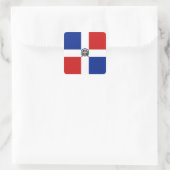 Dominicaanse Rep. Flag Sticker (Tas)