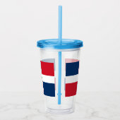 Dominicaanse Republiek Acryl Drinkbeker (Rechts)