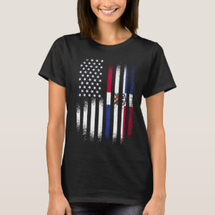 Dominicaanse Republiek Amerikaans schiereiland T-shirt