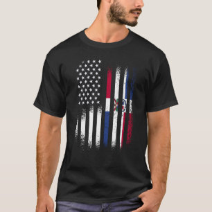 Dominicaanse Republiek Amerikaans schiereiland T-shirt