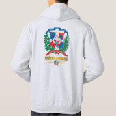 Dominicaanse Republiek Apparel Hoodie (Achterkant)