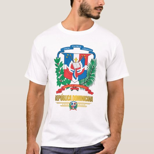 Dominicaanse Republiek Apparel T-shirt (Voorkant)