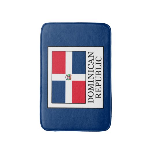 Dominicaanse Republiek Badmat (Voorkant Verticaal)