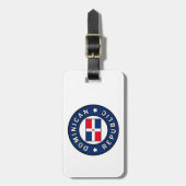 Dominicaanse Republiek Bagagelabel (Voorkant verticaal)