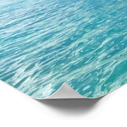 Dominicaanse Republiek Beachfront Poster (Hoek)