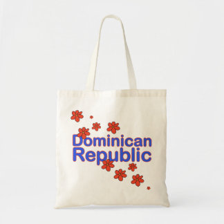 Dominicaanse Republiek Bloemtas Tote Bag