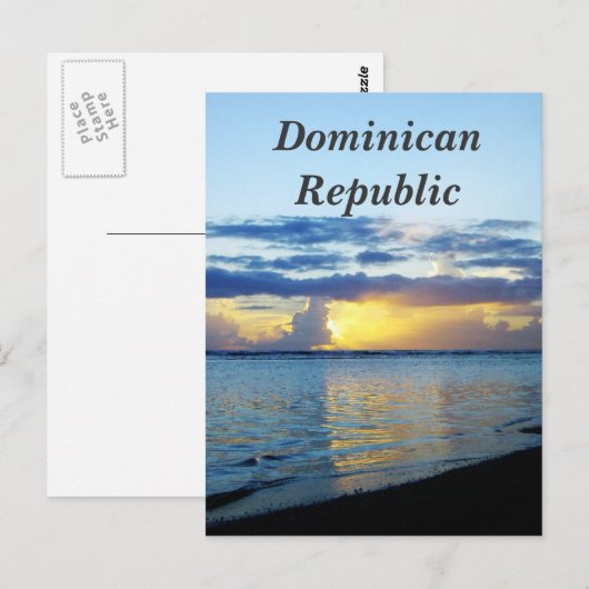 Dominicaanse Republiek Briefkaart (Voorkant / Achterkant)
