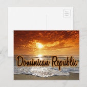 Dominicaanse Republiek Briefkaart (Voorkant / Achterkant)
