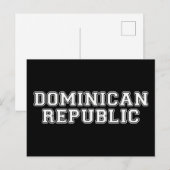Dominicaanse Republiek Briefkaart (Voorkant / Achterkant)