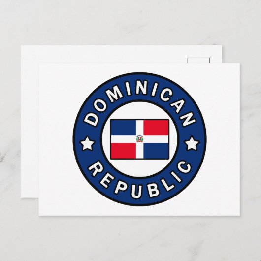 Dominicaanse Republiek Briefkaart (Voorkant / Achterkant)