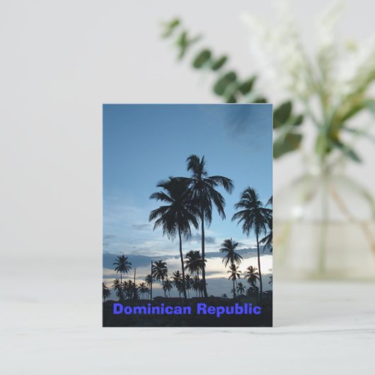 Dominicaanse Republiek Briefkaart (Staand voorkant)