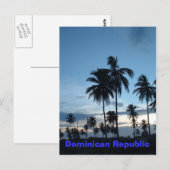 Dominicaanse Republiek Briefkaart (Voorkant / Achterkant)