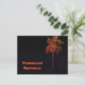Dominicaanse Republiek briefkaart (Staand voorkant)