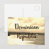 Dominicaanse Republiek Briefkaart (Voorkant / Achterkant)