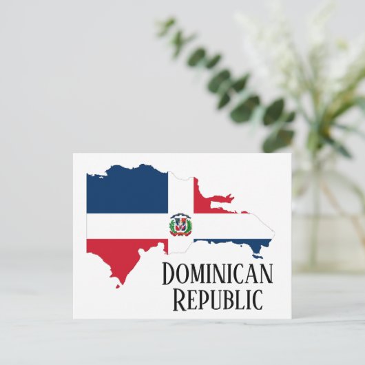 Dominicaanse Republiek Briefkaart (Staand voorkant)