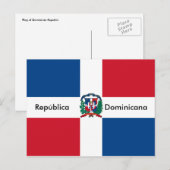 dominicaanse republiek briefkaart (Voorkant / Achterkant)