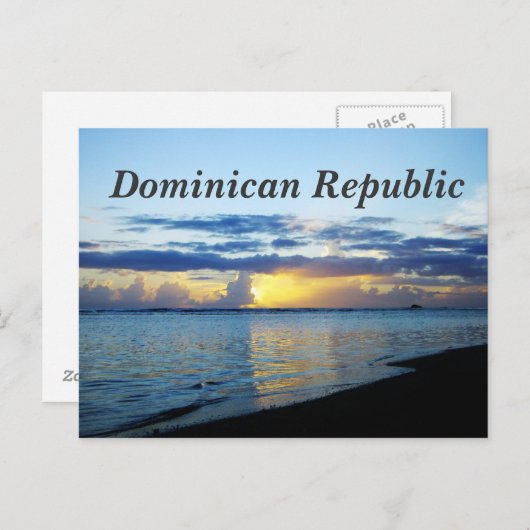 Dominicaanse Republiek Briefkaart (Voorkant / Achterkant)