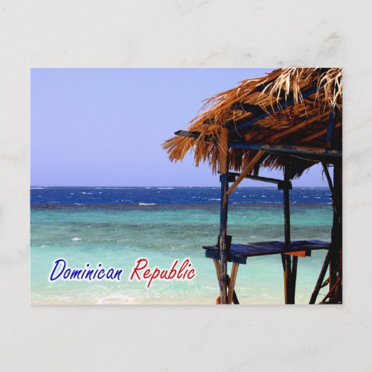 Dominicaanse Republiek Briefkaart (Voorkant)