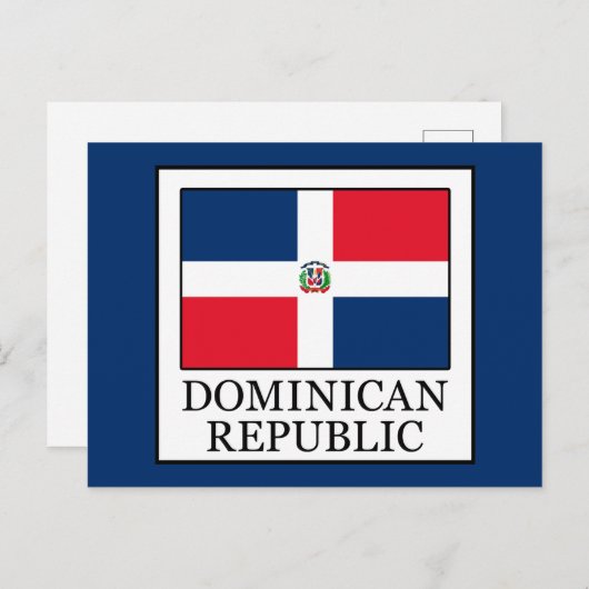 Dominicaanse Republiek Briefkaart (Voorkant / Achterkant)