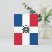 dominicaanse republiek briefkaart (Staand voorkant)