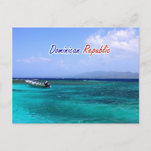 Dominicaanse Republiek Briefkaart (Voorkant)