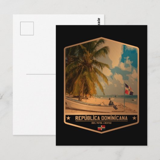 Dominicaanse Republiek Briefkaart (Voorkant / Achterkant)