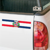 Dominicaanse Republiek Bumpersticker (Op Truck)