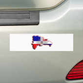 Dominicaanse Republiek Bumpersticker (Op auto)