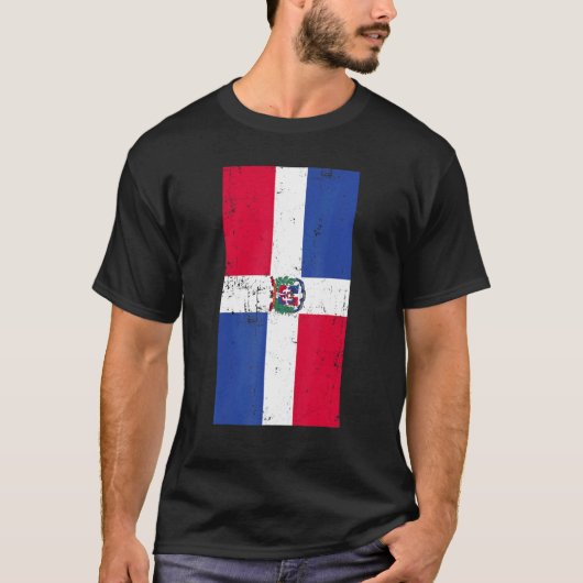 Dominicaanse Republiek Caribisch gebied Santo Domi T-shirt (Voorkant)