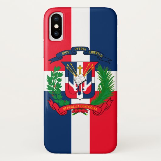 Dominicaanse Republiek Case-Mate iPhone Case (Achterkant)