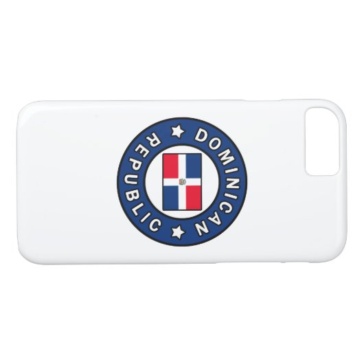 Dominicaanse Republiek Case-Mate iPhone Case (Achterkant (Horizontaal))