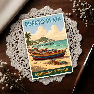 Dominicaanse Republiek: Collectie Reisposters uit  Briefkaart