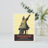 Dominicaanse Republiek, Colombusstandbeeld, Caraïb Briefkaart (Staand voorkant)