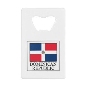Dominicaanse Republiek Creditkaart Flessenopener