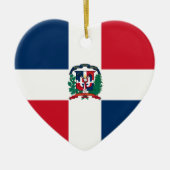 Dominicaanse Republiek, Denemarken Keramisch Ornament (Voorkant)