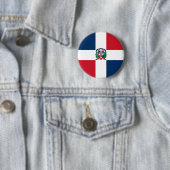Dominicaanse Republiek, Denemarken Ronde Button 5,7 Cm (In situ)
