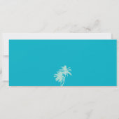 Dominicaanse Republiek die Pass Palm Trees aan boo Kaart (Achterkant)