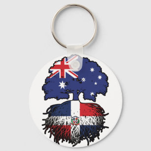 Dominicaanse Republiek Dominicaanse Australië Sleutelhanger