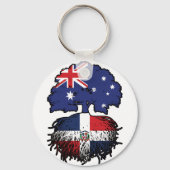 Dominicaanse Republiek Dominicaanse Australië Sleutelhanger (Achterkant)