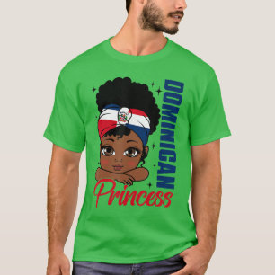 Dominicaanse Republiek Dominicaanse Prinses Meisje T-shirt