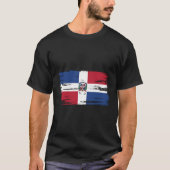 Dominicaanse Republiek Dominicaanse vlag trui voor T-shirt (Voorkant)